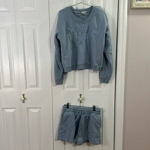 Colorado Blue Sweatshirt Set